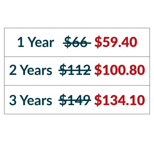 2026 premium rates